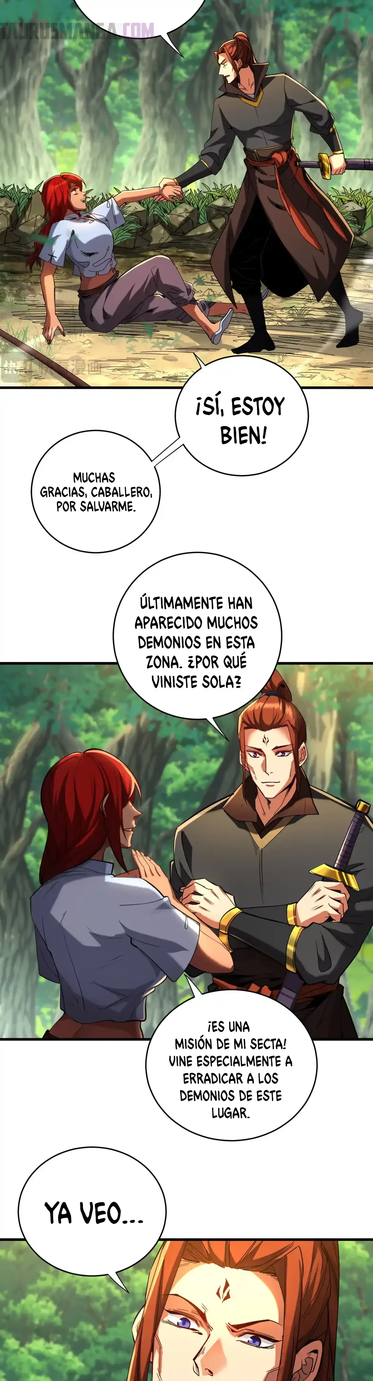 Mientras mis discípulas se matan, yo me relajo! > Capitulo 134 > Page 161